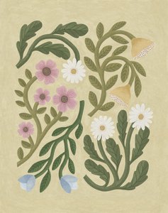 Folksy Florals, 2022 (digital)
