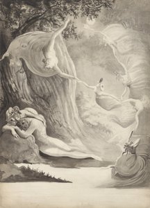 Herdens dröm, ca 1820 av Lady Georgina North
