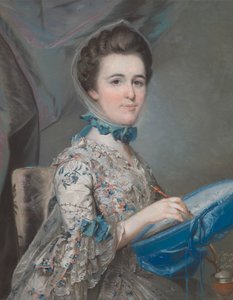 Självporträtt av Lady Mary Lowther