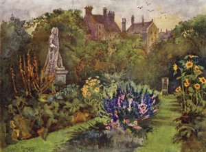 Chelsea Physic Garden (färg litho)