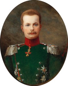Porträtt av hertig Maximilian Emanuel i Bayern 1849-1893. av Lajos Bruck