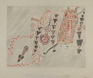 Petroglyphs - Människofigurer