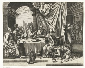 Maria Magdalena smörjer Kristi fötter