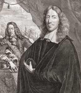 Johan de Witt aka Jan de Witt (till höger) och hans bror Cornelis de Witt. av Lambert de Visscher