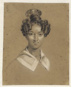 Porträtt av Cornelia Helena Anna Christiani av Lambertus Johannes Hansen