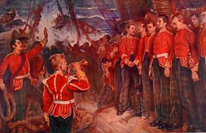 Birkenheads förlisning, 25 februari 1852 (fotolitografi)