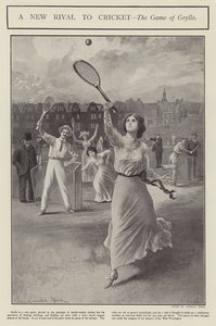En ny rival till cricket - spelet Grylo (litho)
