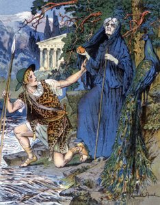 Jason och Hera, ca 1900 (illustration) av Lancelot Speed