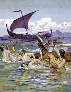 Jason and the Golden Fleece, ca 1900 (illustration)