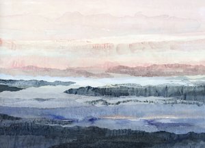 Drömlika bergsfärger av Lara Eckerman
