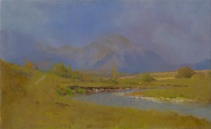 Podtatranska landskap efter vårregn, 1878-79 av Laszlo Mednyanszky
