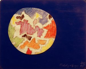 Färgexplosion av Laszlo Moholy Nagy