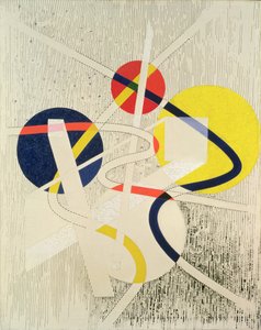 Nuclear Space, 1946 av Laszlo Moholy Nagy