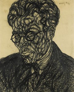 Självporträtt. av Laszlo Moholy Nagy