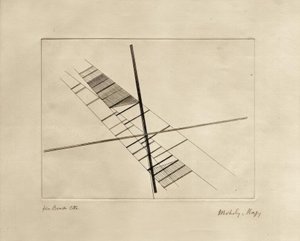 Skärande diagonaler av Laszlo Moholy Nagy