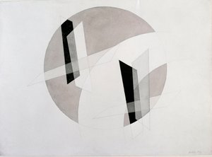 Untitled Mixed Media av Laszlo Moholy-Nagy av Laszlo Moholy Nagy