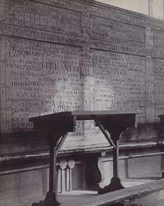 Upper School, Eton, The Gosling Panel (s/v foto) av Laszlo Moholy-Nagy