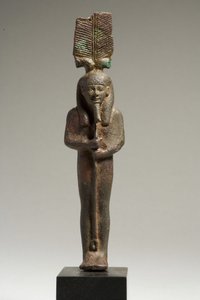 Ptah-Tatenen, sen dynastisk period, 664-332 f.Kr. (brons) av Late Period Egyptian