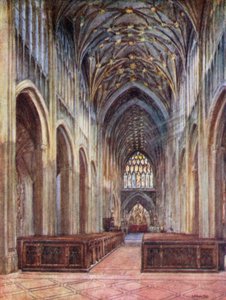 St Mary Redcliffe, tittar österut