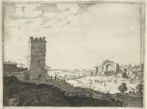 Landskap med torn Landskap med antika romerska byggnader (serietitel)