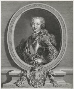 Laurent Cars - Louis François de Bourbon, prins av Conti av Laurent Cars