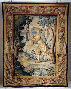 Spelbärare, gobeläng från serien Hunts of Francis I