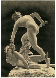 Perseus och Gorgonen, 1872 av Laurent Honore Marqueste