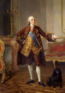 Porträtt av Filip I 1720-1765, hertig av Parma, 1765