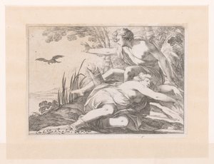 Apollo en Coronis av Laurent de La Hire