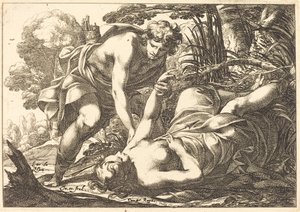 Cephalus och Procris av Laurent de la Hyre