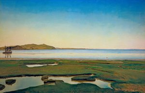 Sommardag vid Roskildefjorden av Laurits Andersen Ring