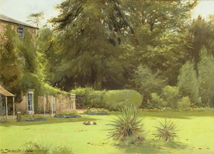 En Summers Lawn av Laurits Bernard Holst