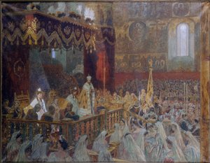 Kröningen av tsar Nicholas II