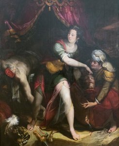 Judith och Holofernes, Lavinia Fontana (olja på duk) av Lavinia Fontana