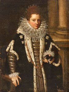Porträtt av Costanza Sforza av Santa Fiora av Lavinia Fontana