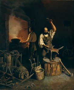 Smedjan, 1845 av Lavr Kuzmich Plakhov