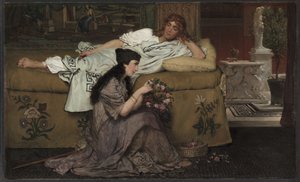 Glaucus och Nydia av Lawrence Alma-Tadema