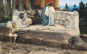 If Podium, 1871 av Lawrence Alma Tadema
