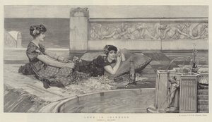 Kärlek i ledighet av Lawrence Alma Tadema