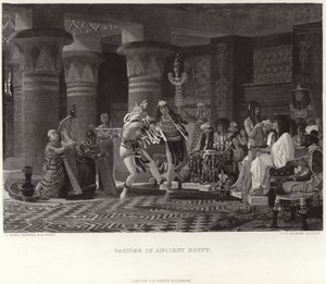 Tidfördriv i det gamla Egypten av Lawrence Alma Tadema
