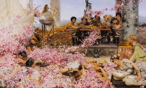Heliogabalus rosor av Lawrence Alma Tadema