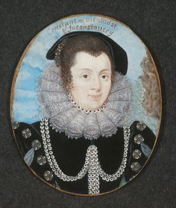 Margaret Clifford (ca 1560-1616) grevinna av Cumberland av Lawrence Hilliard