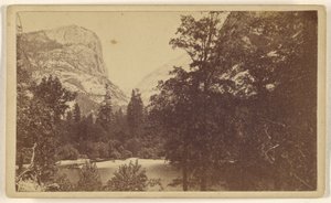 Mirror Lake. Yo-Semite Valley. Mariposa Co. av Lawrence and Houseworth