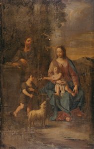 Helig familj av Le Dominiquin