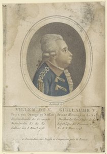 Porträtt av William V, Prins av Orange-Nassau av Le Grand