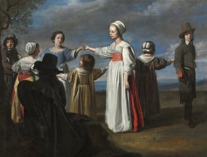 Barn som dansar, ca 1650