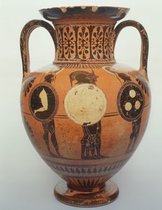 Svartfigur amfora, 515-490 f.Kr. (keramik)