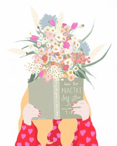 Self Care, ca 2019 (blandteknik) av Leah Straatsma