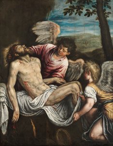 Den döde Kristus med änglar, ca. 1580.