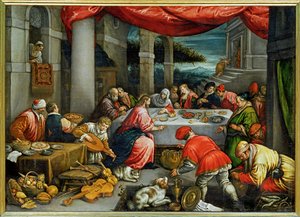 Les Noces de Cana - Bröllopet på Cana ... av Leandro da Ponte Bassano